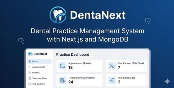 DentaNext - Dental Practice Management System With Next.js And MongoDB